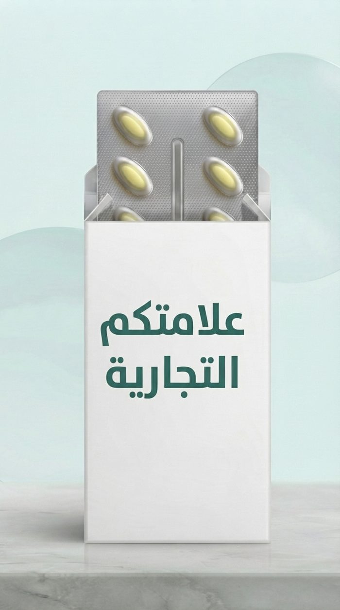 بليستر في علبة كرتونية مطبوعة